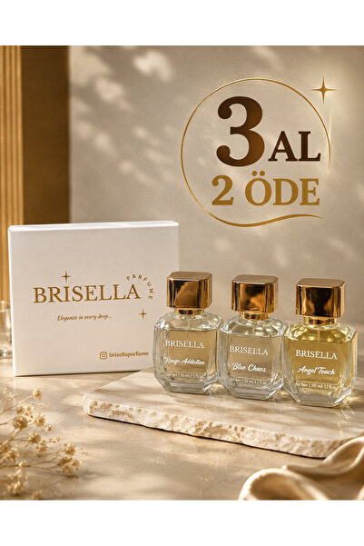 BRISELLA PARFUME Brısella Parfüme Kadın Parfümü Seti 3 al 2 Öde