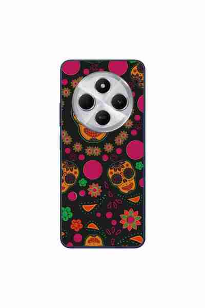OEM Case compatible with Xiaomi Redmi 14C Silicone Gel Tpu Model Halloween Fl...