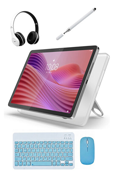 LENOVO Tab M10 4gb 128gb 10.1" tablet+kılıf+klavye+mouse+kulaklık(kalem hediy...