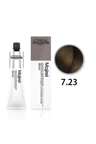 L'oreal Professionnel Majirel Saç Boyası 7,23 Kumral İrize Dore 60 ml-YENİ AM...