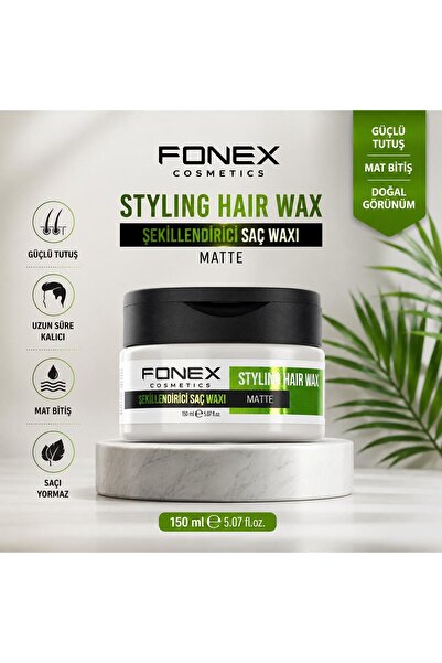 Fonex Saç Şekillendirici Mat Wax 150 ML.