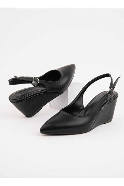 Egepass Veyra Wedge Heel Stylish Daily Wear Dress Shoes Heel Height 8 cm