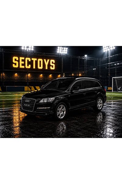 scntoys 1:26 Scale Audi Q7 Jeep Diecast Model Car Black Audi Q7 Jeep Model Car