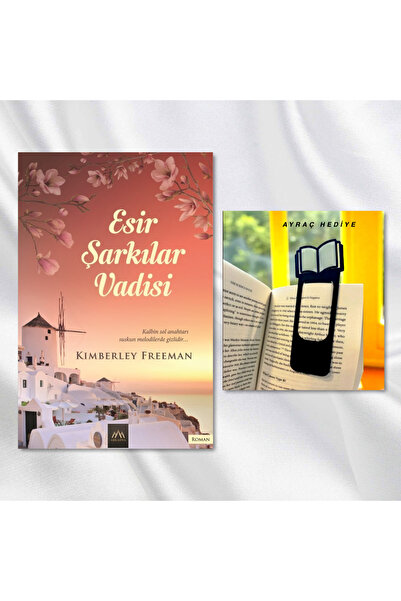 Arkadya Yayınları ESİR ŞARKILAR VADİSİ / KİTAP FİGÜRLÜ KİTAP AYRACI HEDİYE