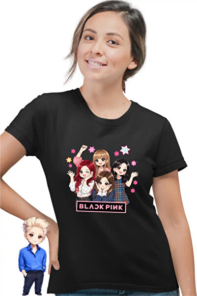 OEM Μπλουζάκι BlackPink Εμπορεύματα K-pop Κορέα