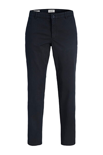 Jack & Jones Büyük Beden Regular Fit Orta Bel Chino Pantalon - Ollie