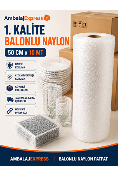 Ambalaj Express.com.tr 1.kalite Balonlu Naylon Patpat Eşya Koruma Naylon Pat ...