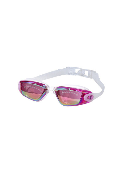 Choice5 Hot Pink with Bag Adults Plating Swim Eyewear Goggles Men Women Profe...