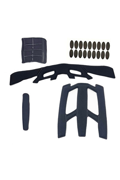Choice Black Bike Helmet Liners with Chin Pad - Breathable, Comfortable, and ...