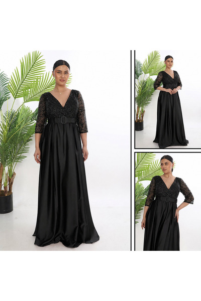 Sienna Fashion Κομψό φόρεμα με μανίκια