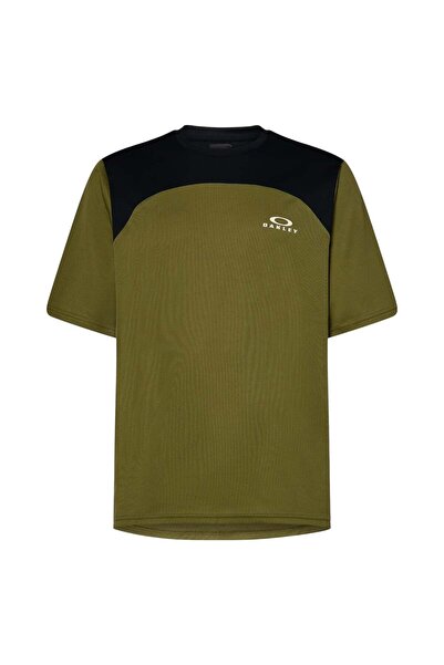 Oakley Ανδρικό T-shirt FREE RIDE SS 2025 - Πράσινο - M