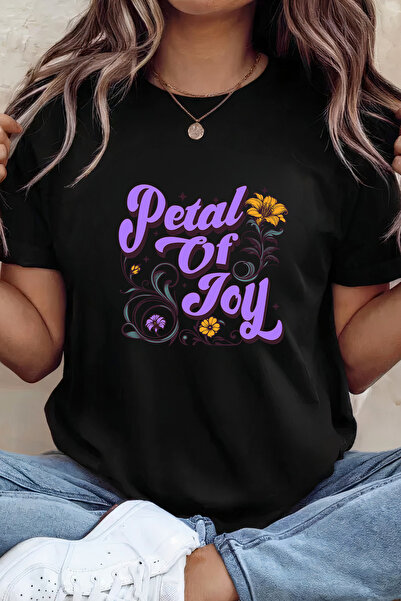 Sarah's Boutique Women's T-shirt – 100% cotton – Petal Joy
