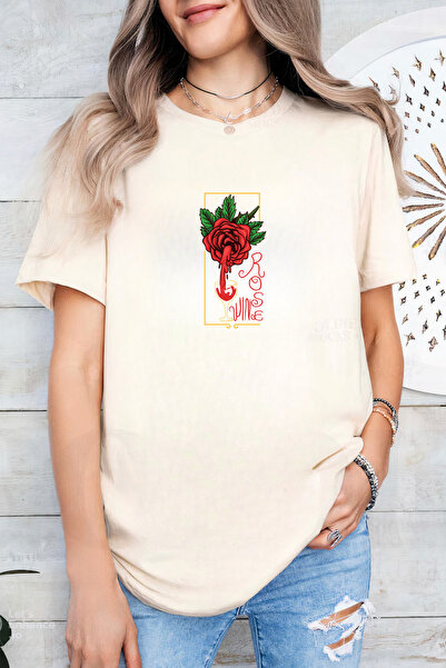 Sarah's Boutique Women's T-shirt – 100% cotton – Rose Wine