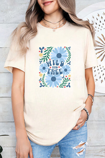 Sarah's Boutique Women's T-shirt – 100% cotton – Wild Free