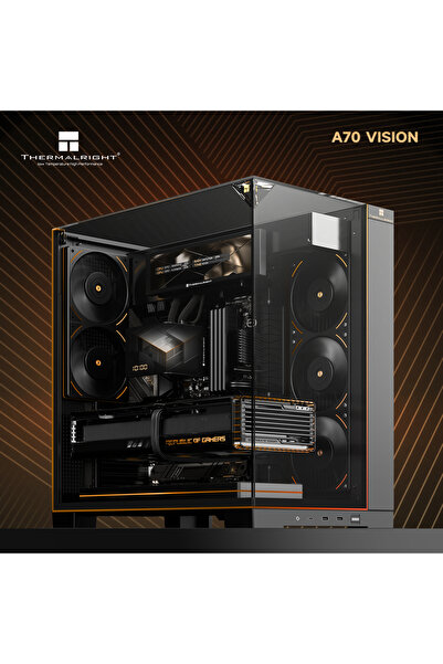 ThermalRight TR A70 Vision ARGB PC Case with 9.16” Display