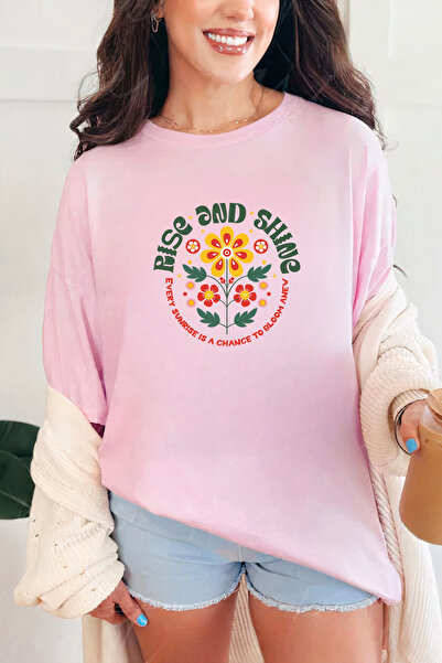 Sarah's Boutique Women's T-shirt – 100% cotton – Rise Sunrise
