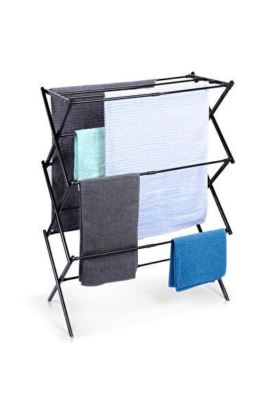 Orion Suport metalic extensibil negru pentru rufe 44,5-75 cm