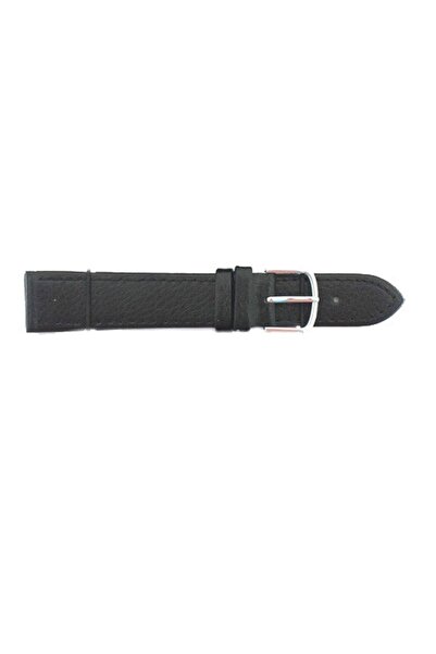 OEM Curea de ceas Jastrap Standard din piele neagră (81260-JA-BLACK) 18mm