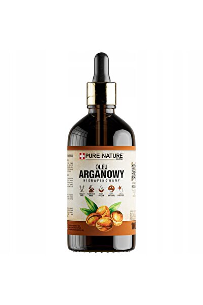 CHOSA Ulei de Argan, Pure , 100ml, Presat la Rece, Nerafinat, pentru Păr, Cor...