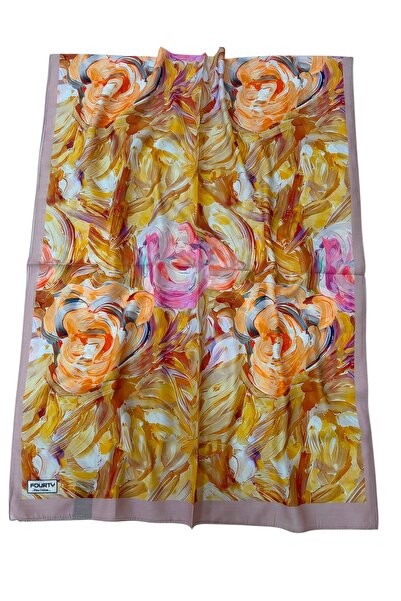 istanbul prensesleri French Silk Shawl Tie-Dye Pattern, High Quality, Supple ...