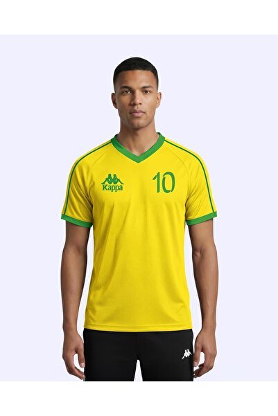 Kappa Authentic Santino Polo Erkek Sarı Forma