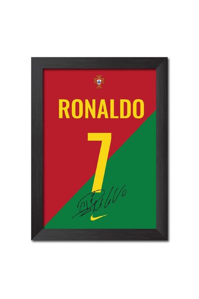 Signtouch Advertising Alayra Cristiano Ronaldo Poster Portugal No 7 Shirt Pos...
