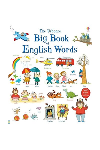 Usborne Carte pentru copii - Marea carte a cuvintelor englezești