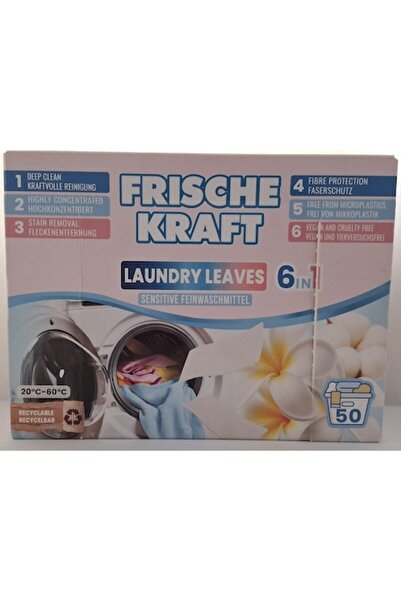 Frische Kraft Șervețele delicate pentru rufe, Frische Kraft, 6 în 1, parfum i...