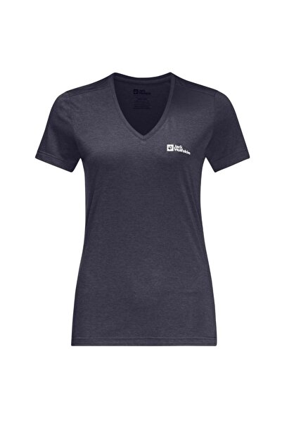 Jack Wolfskin Tricou tehnic de damă Crosstrail-Graphite-S
