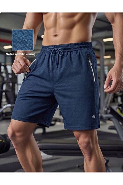 Demente Hızlı Kuruma Micropoly Gym, Fitness, deniz, antrenman Outdoor Şort
