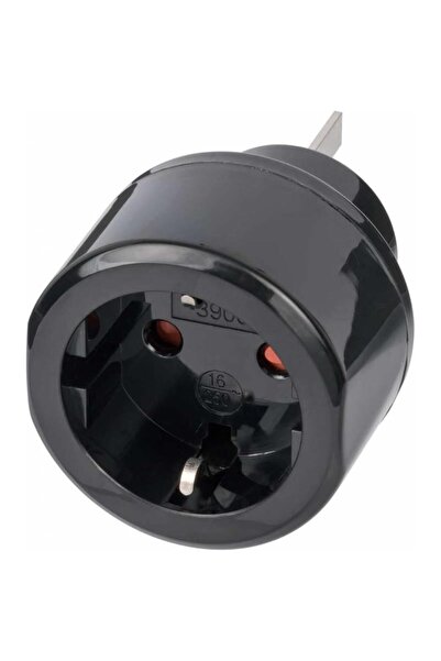 Brennenstuhl 150844 Travel Plug Adapter, 10A 250V, Australia/China, Black