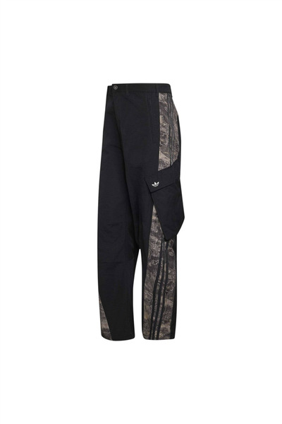 adidas Men's Black Sweatpants Cargo Pants Kx4839