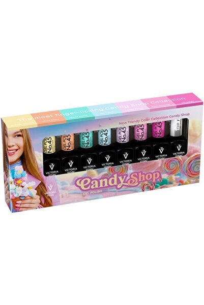 VICTORIA VYNN Set 7x Oja semipermanenta Candy Shop + Top IT Gratis