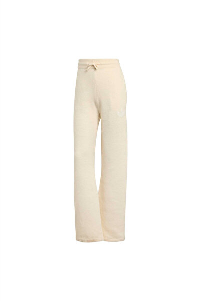 adidas بنطلون رياضي أبيض للنساء من KNITTED PANTS KF2536