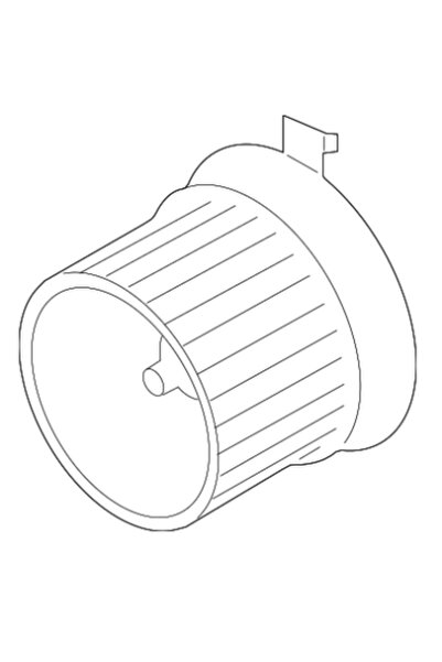 RapidAuto Ventilator habitaclu Nissan Cube, Juke, Leaf Aftermarket 27U1NU-1