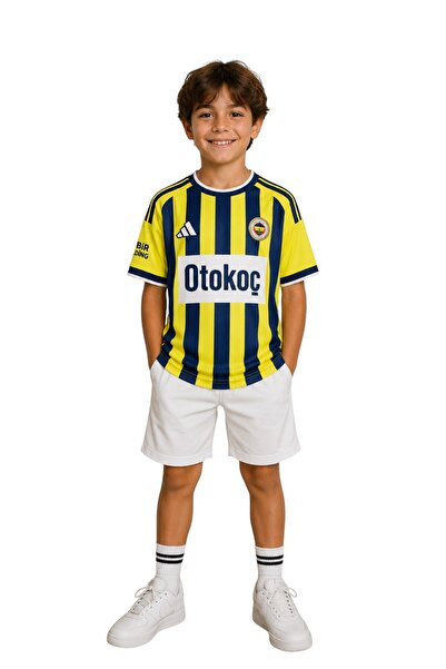 Fenerbahçe ORİJİNAL LİSANSLI 26/27 SEZON SARI-LACİVERT ÇOCUK FORMA