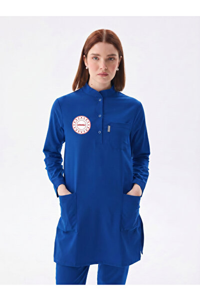 Class Üniforma Set de uniforme pentru personalul de curățenie Saks Blue cu Ly...