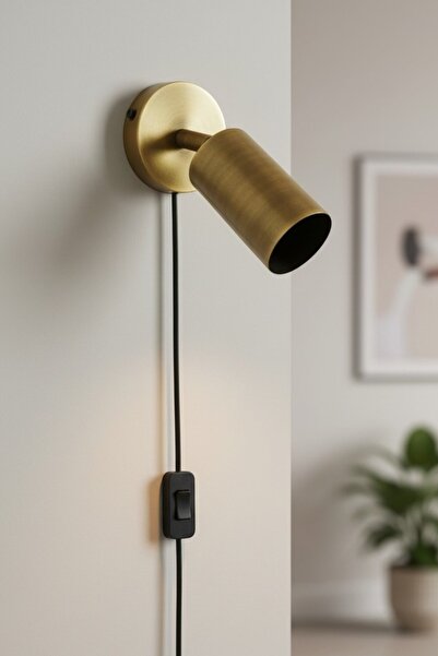 Bamyum Bells Antique Plug-In Sconce Indoor Lighting Decorative Kitchen Hall C...