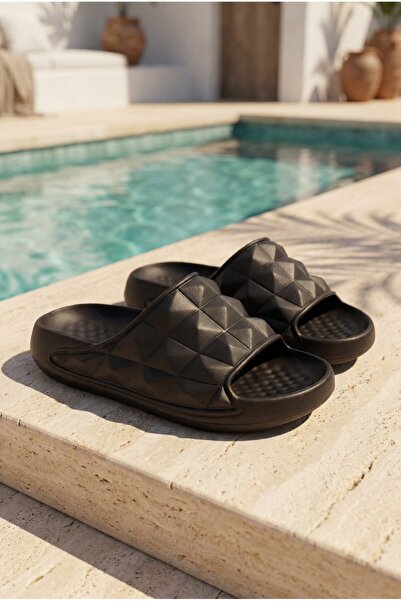 Shoebuo Γυναικείες καλοκαιρινές παντόφλες EVA Beach Pool Sea Garden, αντιολισ...