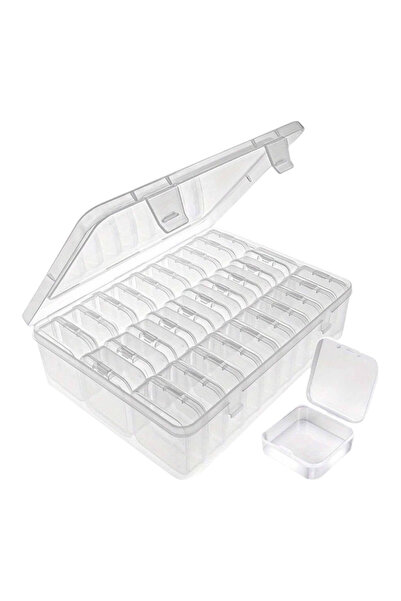 OEM Cutie organizatoare din plastic cu compartimente detasabile, 22*17 cm, cu...