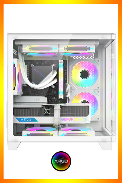 Zeiron NitroZeus A5 Pro Ryzen 5 7500F 16GB 512GB RTX5060 DDR5 240mm Sıvı Soğutmalı Oyuncu Bilgisayarı
