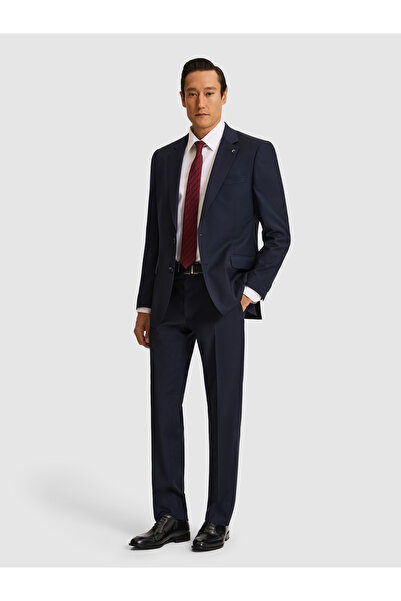 Cacharel Navy Blue Slim Fit Suit 50324516-Vr033