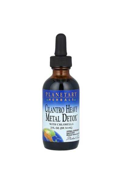 Planetary Herbals , Klorella ile Cilantro Heavy Metal Detox™, 2 fl oz (59,14 ml)