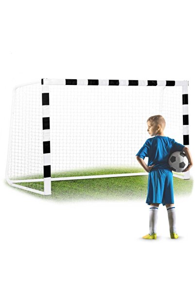 Neo-Sport Poartă de fotbal 300 x 200 x 120 cm NS-465 negru și alb