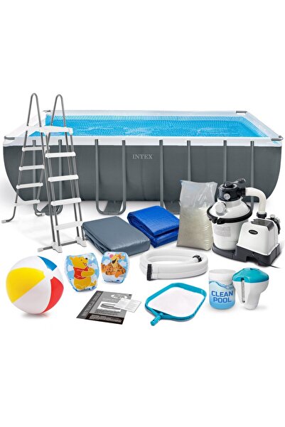 Intex Piscină de grădină cu cadru 549 x 274 x 132 cm 18-în-1 26356