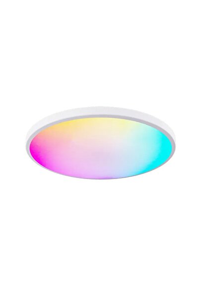 Saharina Plafonieră LED RGBCW Albă: Iluminare Personalizată, Eficiență Energe...