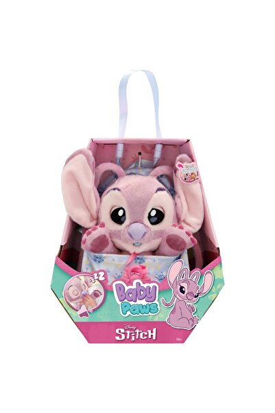 Baby Paws Jucarie Interactiva Angel Disney Stitch 24 Cm, Plus Moale Cu Sunete...