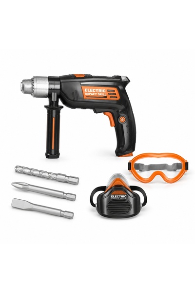 Avaleea Bormasina Cu Impact De Jucarie Pentru Copii Cu Accesorii, Set Unelte ...
