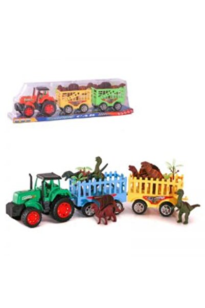 PlayFun Jucărie Tractor Funcțional Detașabil Plastic Cadou Băieți