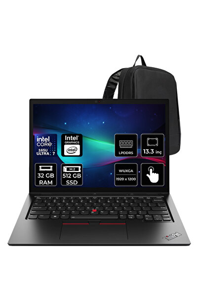 LENOVO ThinkPad L13 Core Ultra 7 165U 32GB RAM 512GB SSD 13.3" FHD+ Multi-Tou...